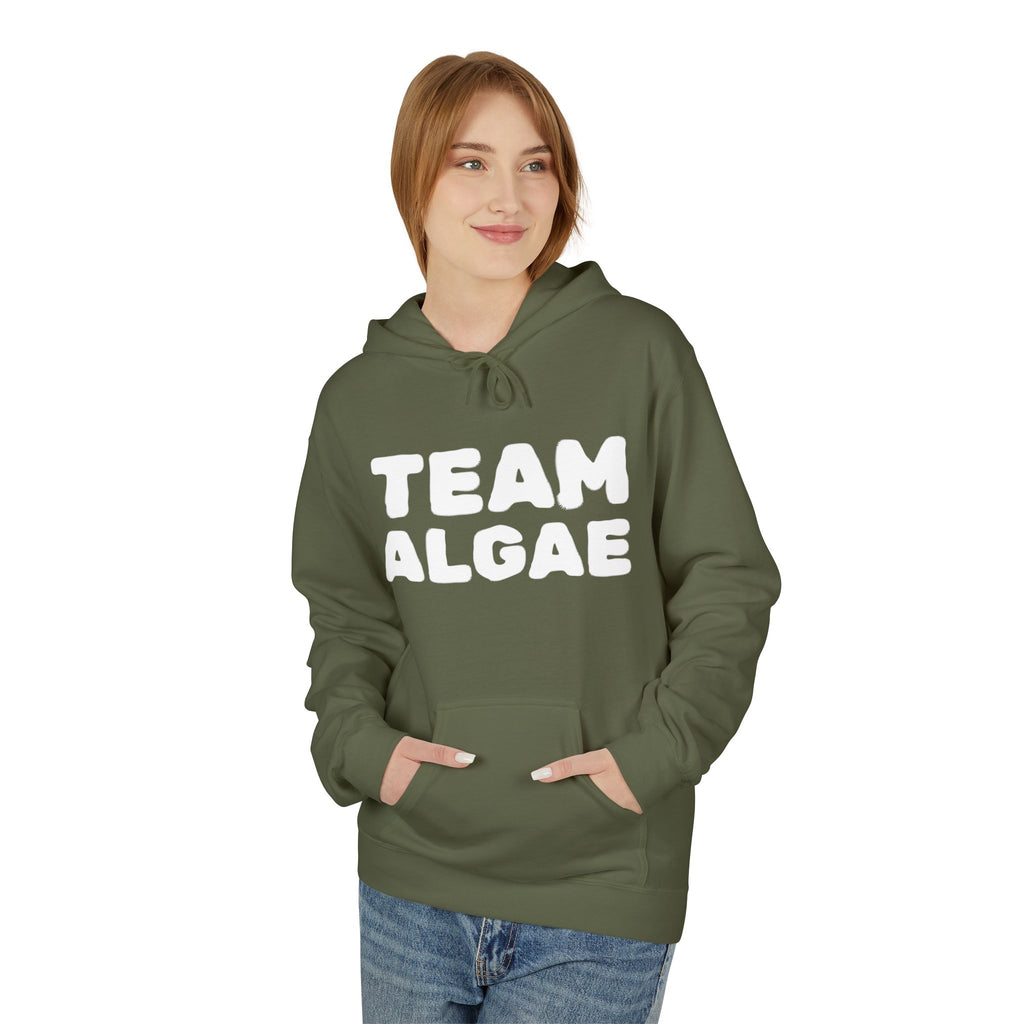 Hoodie - Team Algae Green Graphic Hoodie
