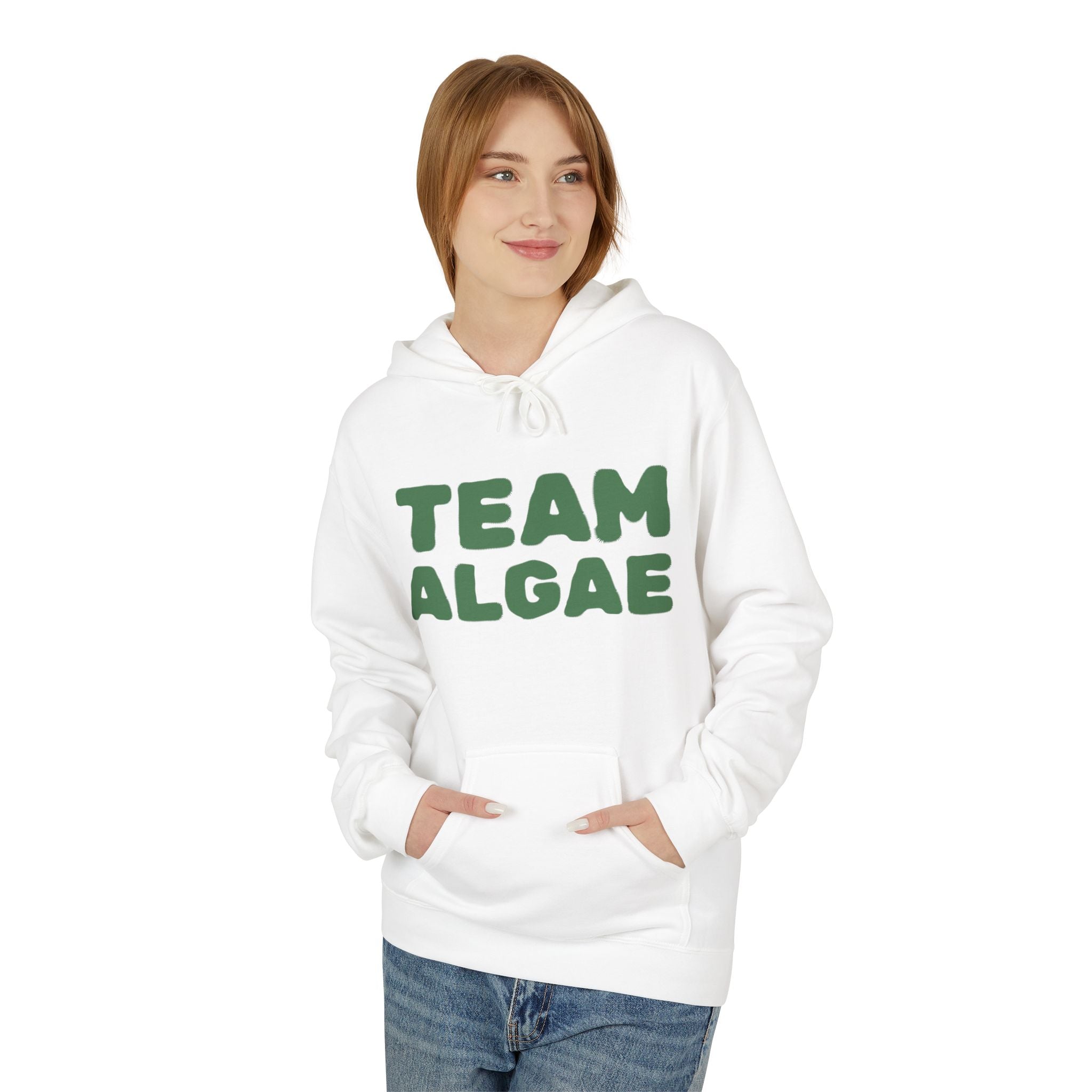 Hoodie - Team Algae Green Graphic Hoodie