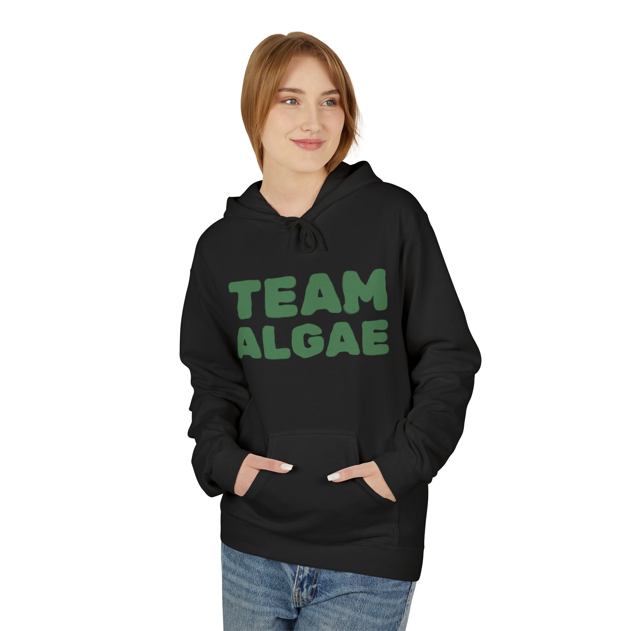 Hoodie - Team Algae Green Graphic Hoodie